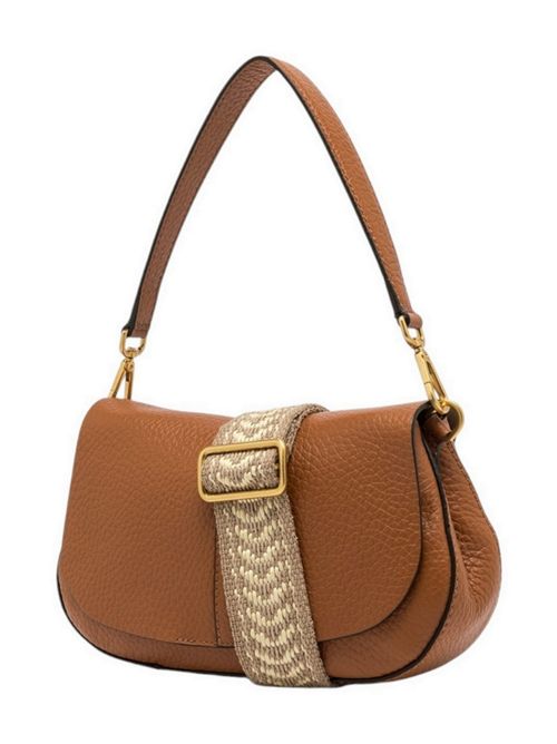 borsa donna helena round in pelle caramello Gianni Chiarini | BS11088-TKL-NAETN1117